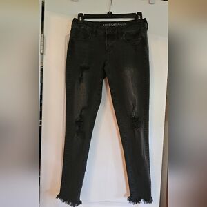 American Eagle Super Stretch Super Low Jeggings size 4